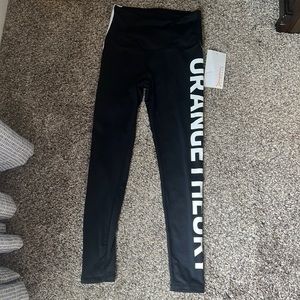 Orange theory leggings